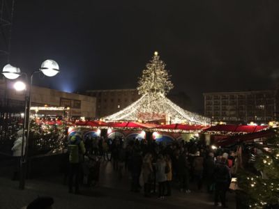 De 25 meter hoge kerstboom