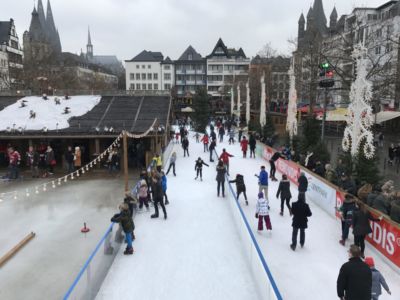 De schaatsbaan