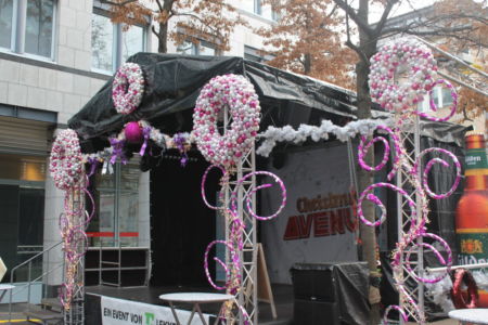 Gay kerstmarkt op de Schaafenstraße