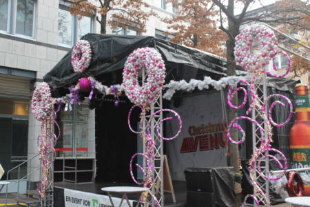 Gay kerstmarkt op de Schaafenstraße