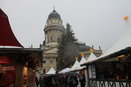 Op de achtergrond de Französischer Dom