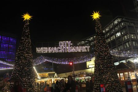 City-Weihnachtsmarkt bei der Gedächtniskirche