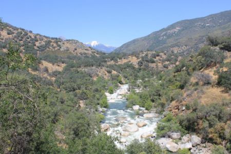 Kaweah River in Sequoia NP